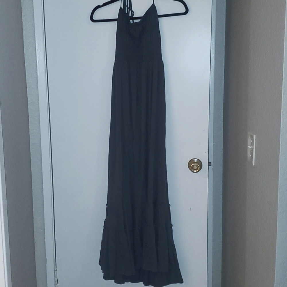 Dark Grey Maxi Dress